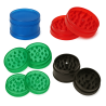 Grinders de plástico 3 piezas | Ligeros y baratos | Compra!