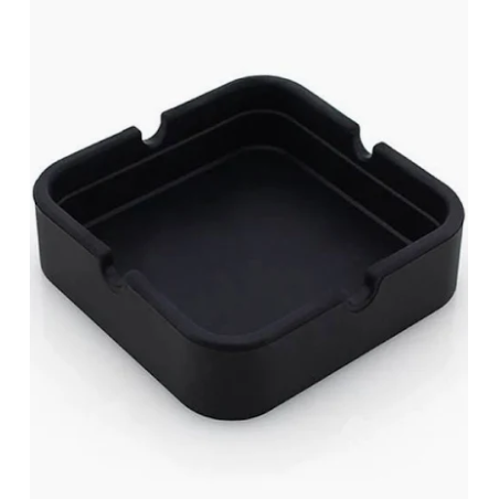 CENICERO SILICONA NEGRO