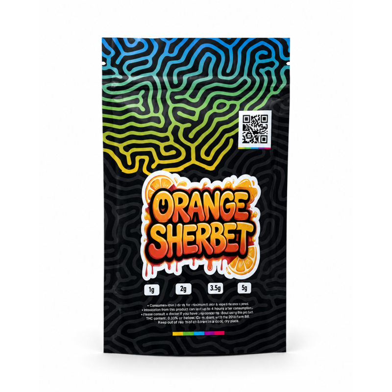 Orange Sherbet CBD Premium 1 g | Compra Con Envío Rápido Ya