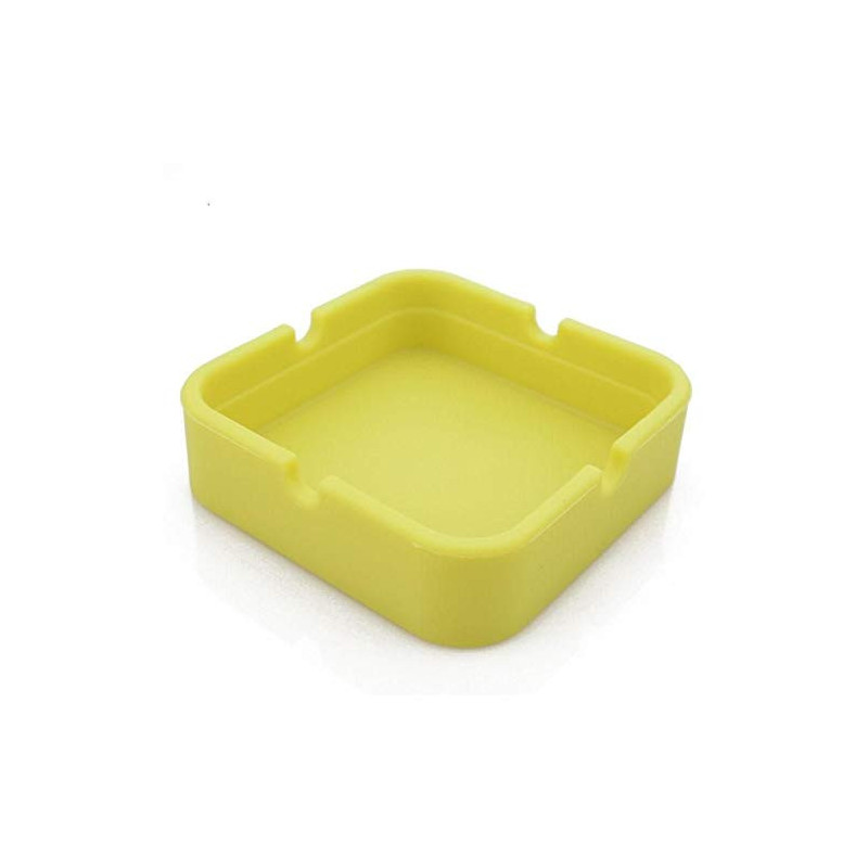 CENICERO SILICONA AMARILLO