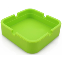 CENICERO SILICONA VERDE