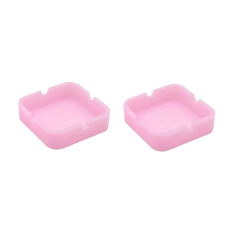 Cenicero Silicona Rosa | Resistente, Lavable y Moderno Hoy