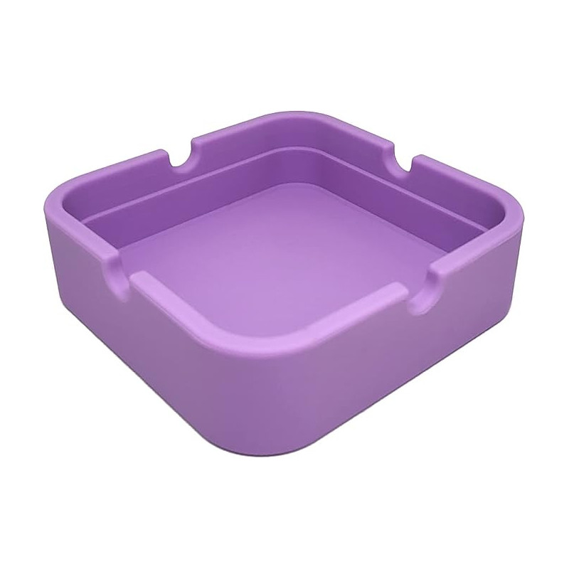 CENICERO SILICONA MORADO