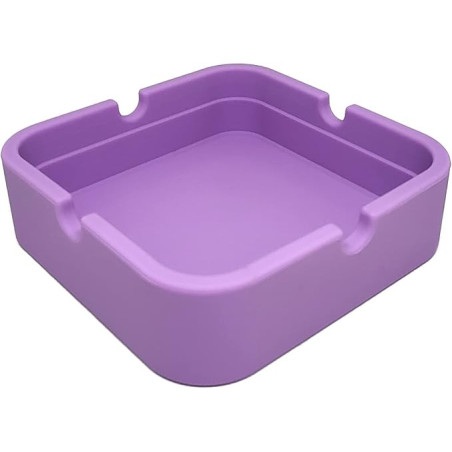 CENICERO SILICONA MORADO